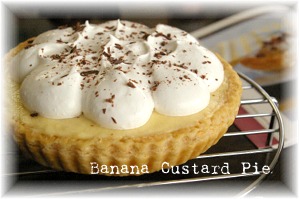 Banana Custard Pie